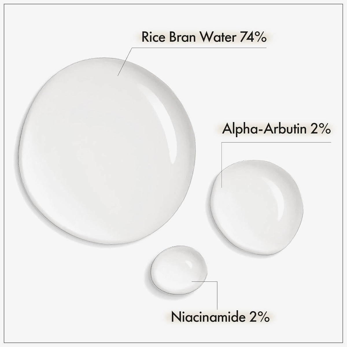 TOSOWOONG Alpha Arbutin 2% Rice Serum, Rice 746,074ppm, Alpha-Arbutin 20,000ppm, Glow, Glass skin, Pigmentation, Acne Marks, Dark Spots, Even Skin Tone, Hydrating, Korean Skin Care, 33ml / 1.11 fl.oz.
