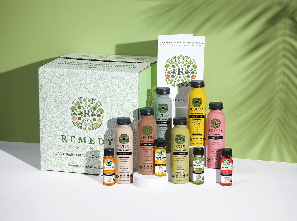 Remedy Organics Reset Program | 3-Day Holistic Cleanse, Improve Digestion & Health, Boost Energy, Support Immune System, Packed With Superfoods, USDA Organic, Gluten-Free, Dairy-Free, Kosher, Soy Free