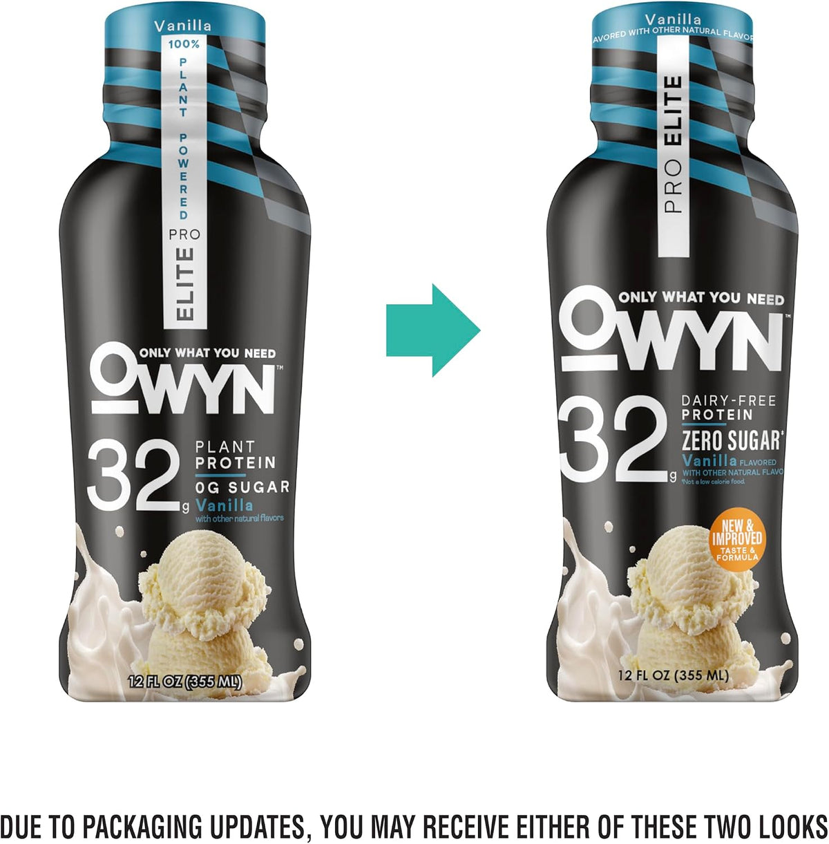 OWYN Only What You Need Pro Elite 32g Protein Shake Variety Pack, 12 Ct