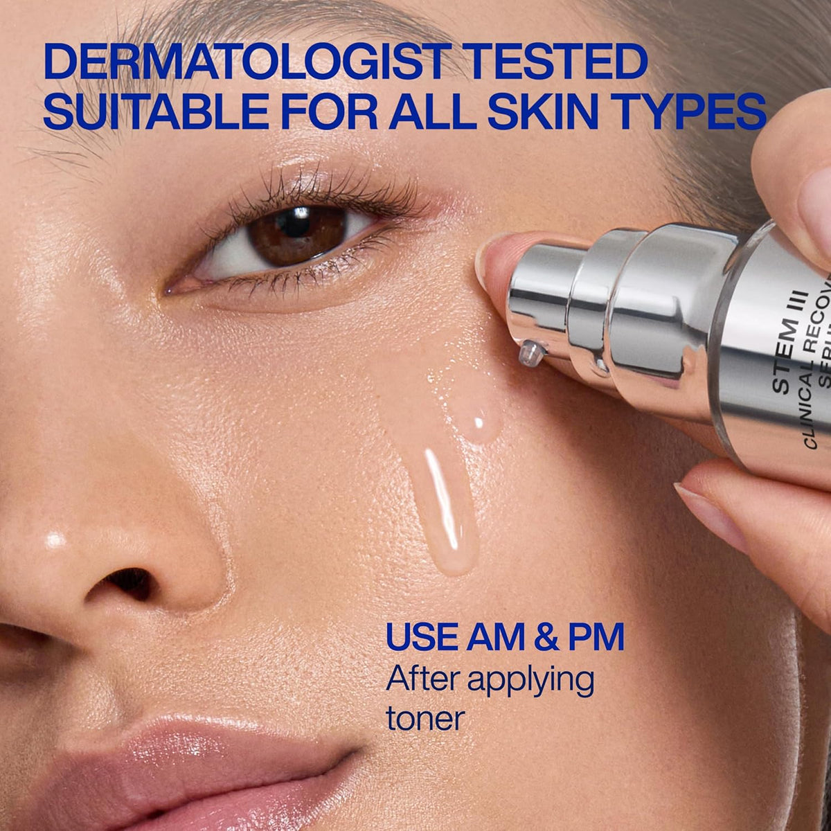 IOPE XMD Stem III Clinical Recovery Serum - Professional PDRN Treatment-Level Results - Visibly Firms, Plumps Volume, and Refines Pores - With Hyaluronic Acid - 1.01 fl. oz.